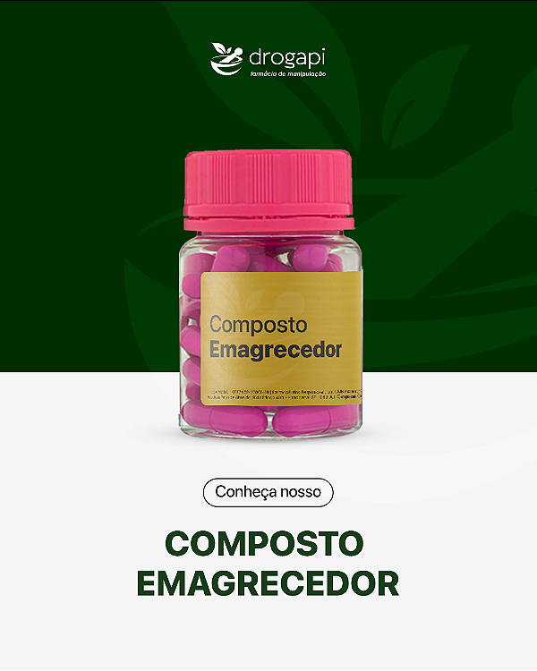 Composto Emagrecedor - 30 cápsulas