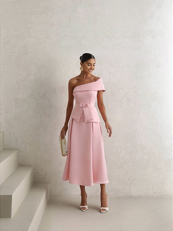 Vestido Midi Alfaiataria Viena