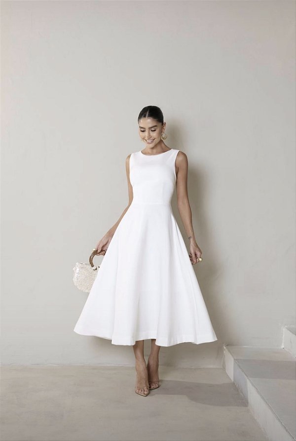 Vestido Midi Alfaiataria Berlim