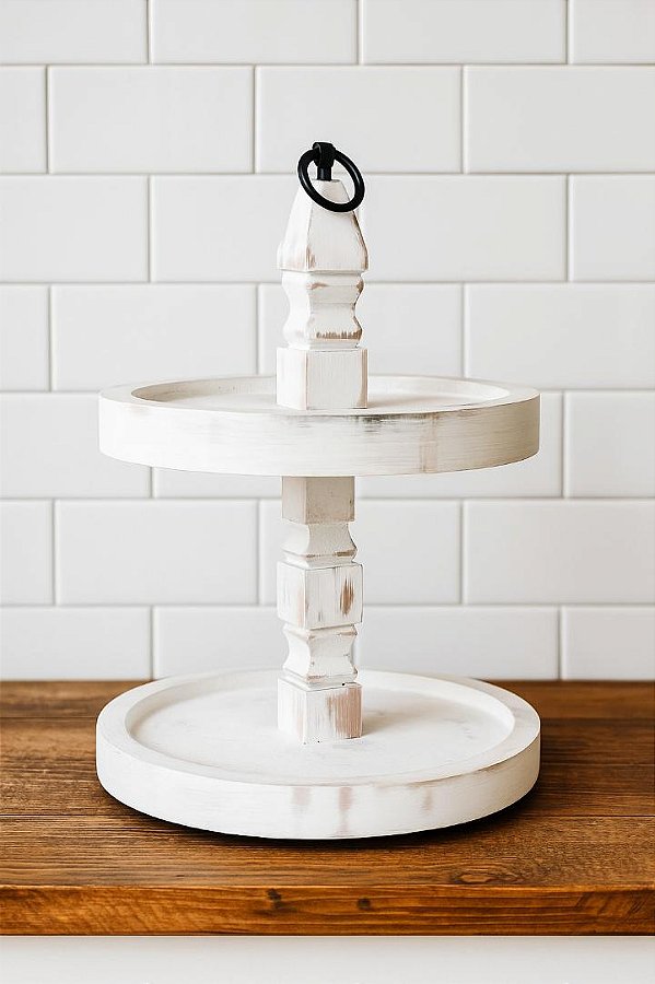 Bandeja Dupla Branca