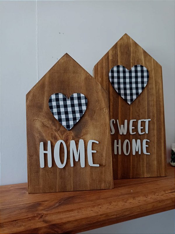 Casinhas Home Sweet - noz