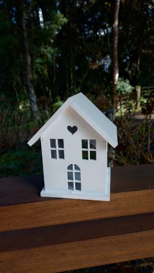 Casinha Farm pequena - branca