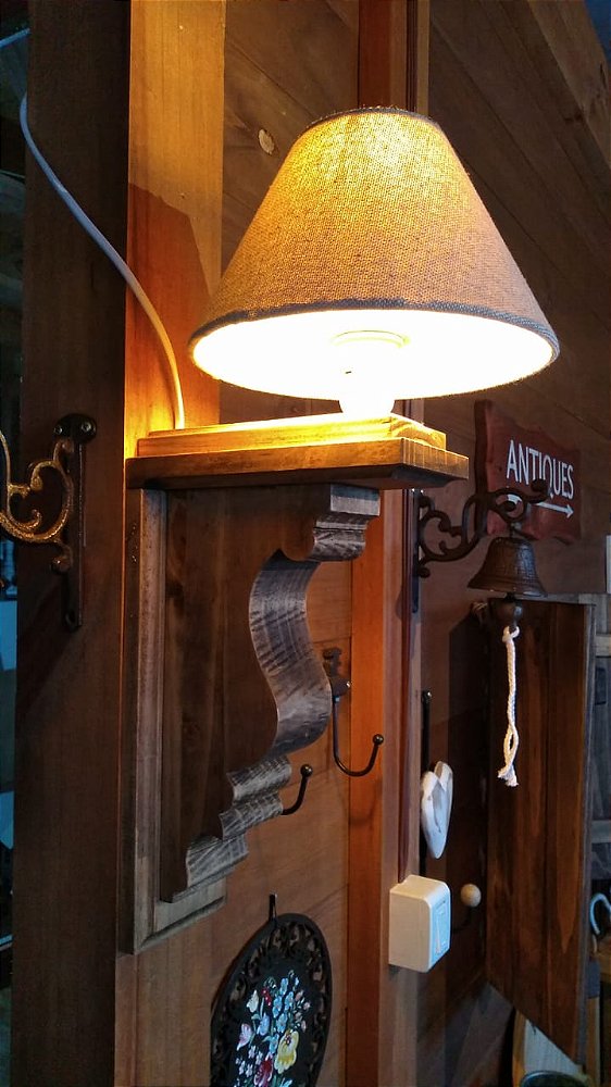 Arandela mão francesa ;)