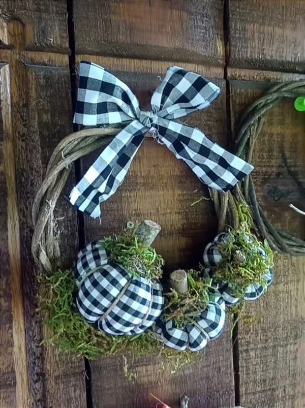 Guirlanda de Abóboras Preta