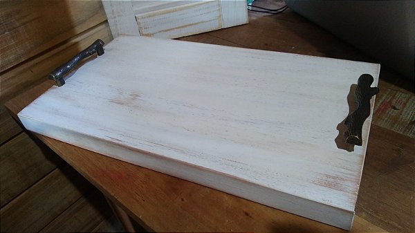 Bandeja Galhinho Grande  Branca