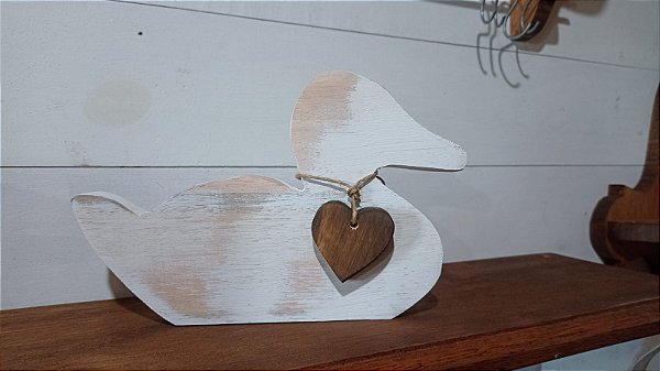 Pato - Branco desgastado