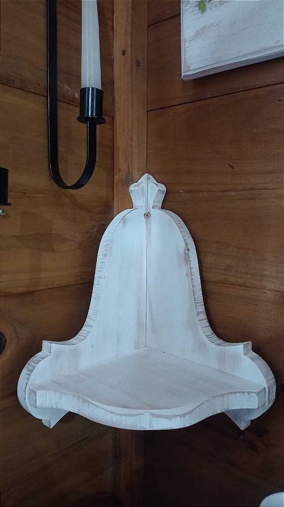 Prateleira Canto - Madeira