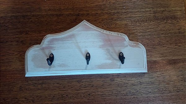 Gancheira Iowa - Branco Desgastado