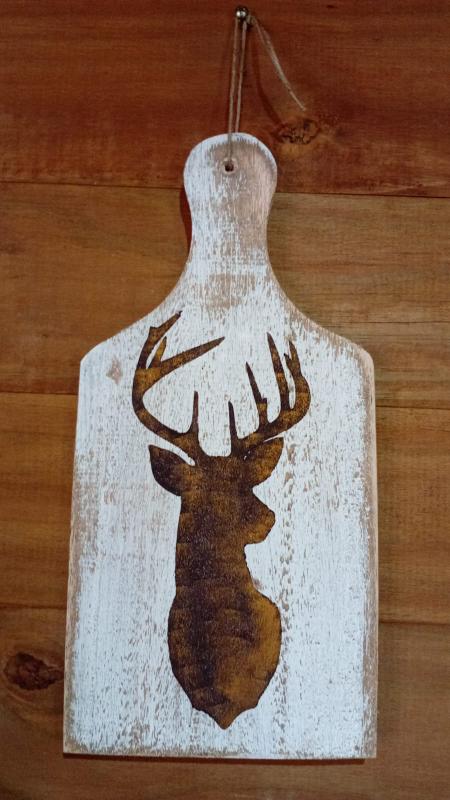 PLACA NATALINA CERVO