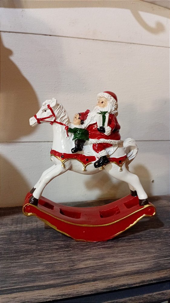 Papai noel no cavalinho