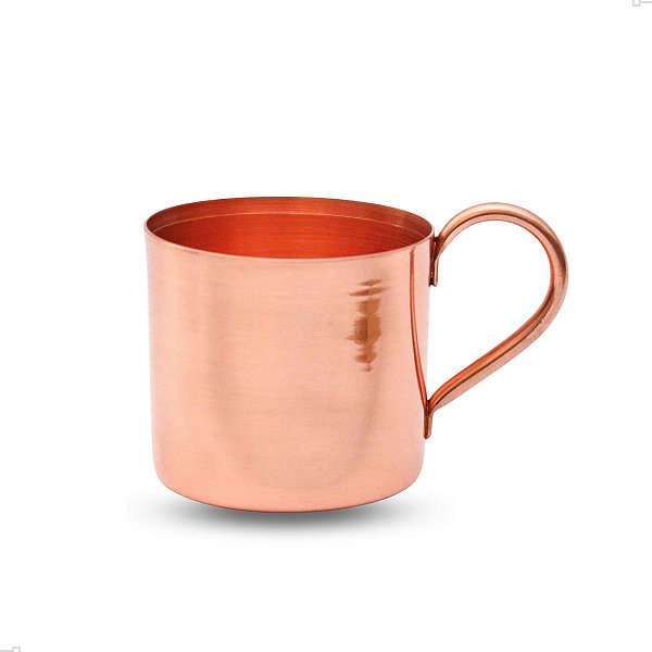 Caneca De Cobre Puro Moscow Mule Lisa 350 ML