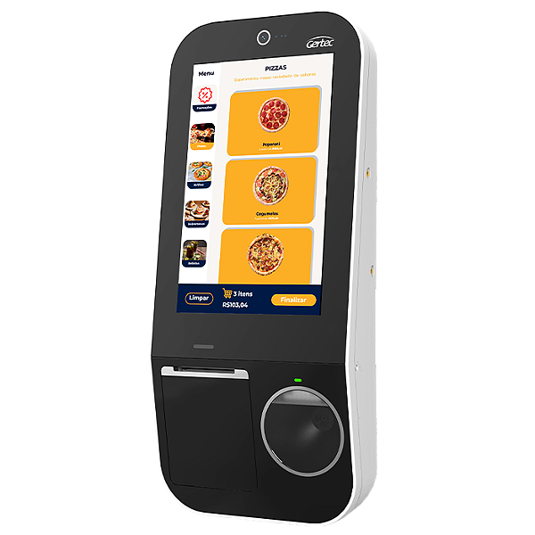 Terminal Gertec SK210 c/NFC Auto Atendimento - Smart Kiosk