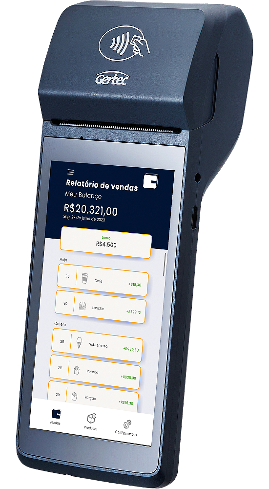 Terminal Smart PDV GERTEC TSG-810 Android 11