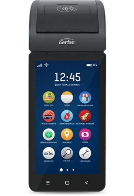 Terminal Gertec Smart PDV GPOS700 - ANDROID (CIELO/PAGSEGURO)