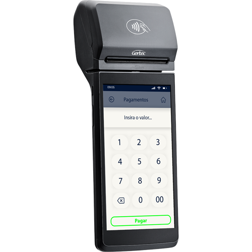 Terminal Gertec Smart PDV GPOS720 - ANDROID (MULTI CHAVES)