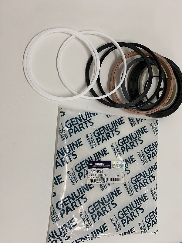 Kit  de anéis Bucket Cyl - 31Y1-29101 - HW210, HX220L, HX220NL, HX235L, R210LC9, R210LC9BC, R210LC9BH, R210NLC9, R210W-9, R210W9A, R210W9S, R220LC9A, R220NLC9A, R235LCR9, R235LCR9A, RB220LC9S