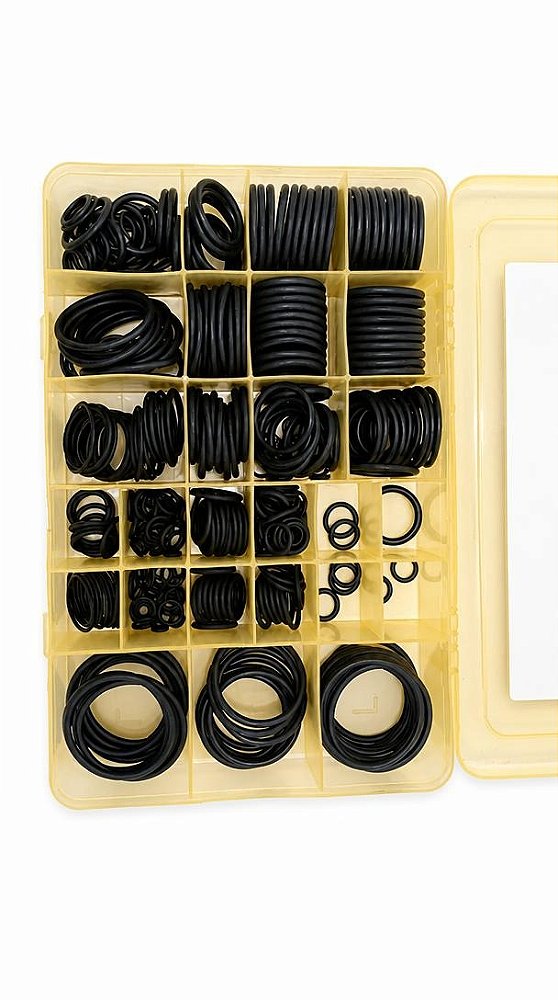 02 Kit de Anéis para Escavadeira Komatsu, Volvo e Hyundai