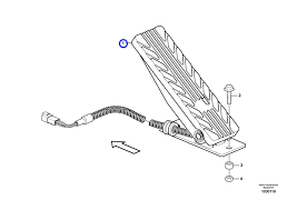 11170155 / 15187973 / 15190098 / 17429182 Pedal do Acelerador Carregadeira Volvo
