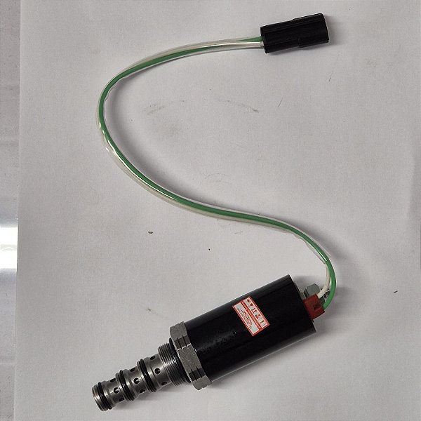 XJBN-00382 - Válvula Solenoide - HW140, HW210, HX140L, HX160L, HX180L, HX220L, HX220NL, HX235L, HX260L, HX380L, HX430L, HX480L, HX520L, R110-7, R110-7A, R1200-9, R140LC-7, R140LC-7A, R140LC9, R140LC9A, R140LC9S, R140LC9V, R140W7