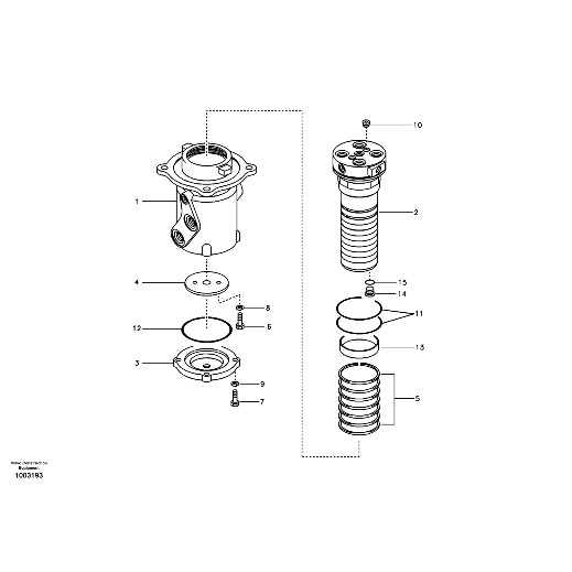 14514937 - Kit de Vedação - EC135, EC140, EC160, EC180, EC210, EC240, EC290