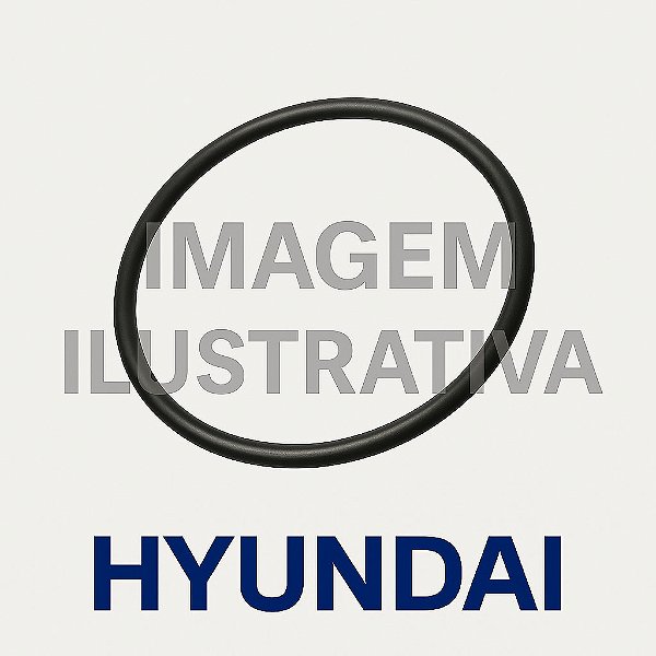 Y020-070000 - Anel de Vedação Hyundai - HW140, HX140L, HX160L, HX180L, HX220L, HX300L, R140LC9, R140LC9A, R140LC9S, R140LC9V, R140W9, R140W9A, R140W9S, R145CR9, R145CR9A, R160LC9, R160LC9A, R160LC9S, R160W9A, R170W9, R170W9S, R180LC9