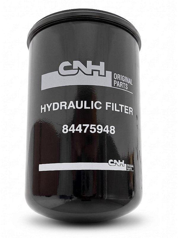 84475948 - Filtro de Óleo Hidráulico - CASE 580L 580M 580N, VOLVO BL60, NEW HOLLAND LB90 / LB110 / B90B / B95B / B110B