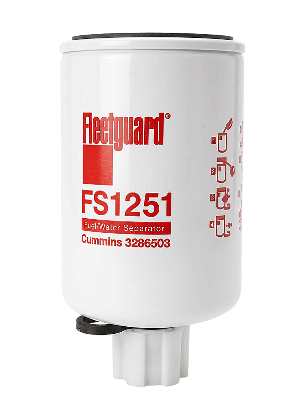 3286503 - Filtro - Motor Cummins 4BTA, 6BTA