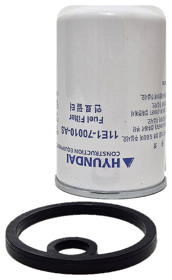 11E1-70010 - Filtro de Combustível - R130W3, R170W3, R180W3, R200W3, R255W3, R130LC3, R180LC3, R200LC3, R210LC3, R250LC3, R320LC3, R360LC3, R450LC3, R140W7, R140W7A, R170W7, R170W7A, R180LC7, R210LC7, R210NLC7, R250LC7, R290LC7, R290LC7A, R300LC7...