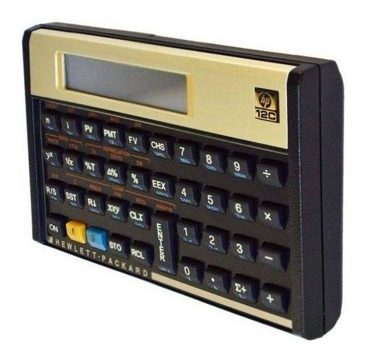 Calculadora Financeira 12c Gold 120 Funções - F2230a Hp