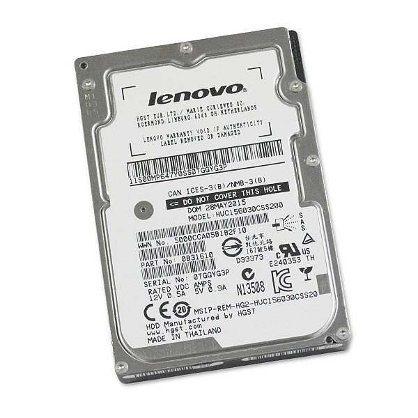 Hd Hgst Huc156030css200 0b31616 2.5 300gb Sas 12gb 15k Rpm