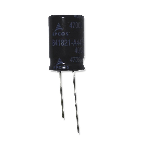 Kit C/ 10 Capacitor Eletrolítico 4700uf 16v 16x25mm 85°C
