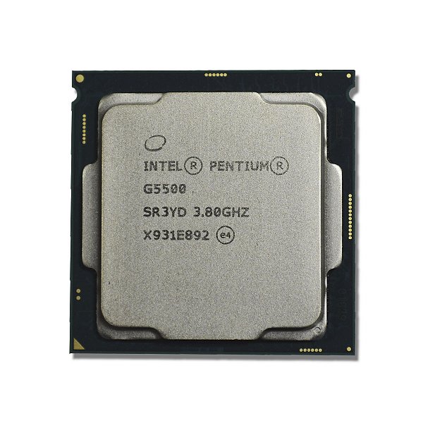 Processador Intel Pentium Gold G5500 3,80 GHz Cache De 4 M