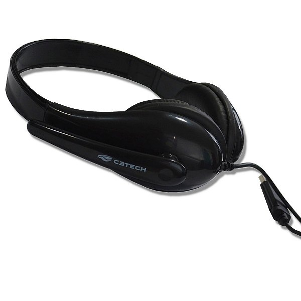 Headset C3Tech C/ Microfone USB PH-340BK