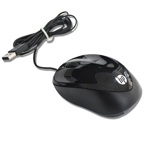 Mouse HP 1000 USB 1200 DPI Preto
