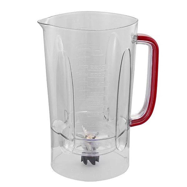 Copo Plástico C/ Lâminas Para Liquidificador Philco PLQ1400V