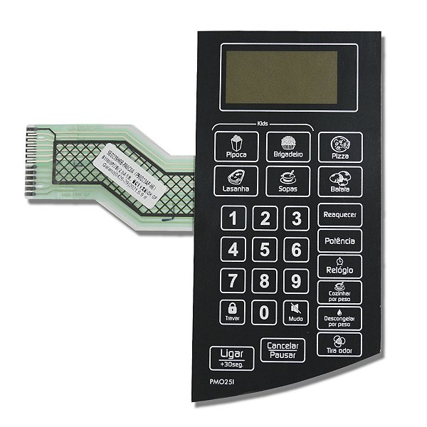 Teclado De Membrana Para Micro-ondas Philco PMO25I