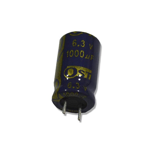 Kit 10 Capacitor Eletrolítico 1000uf 6.3v 8x14mm