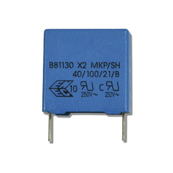 Kit Com 5 Peças De Capacitor Poliéster Supressor X2 470NF