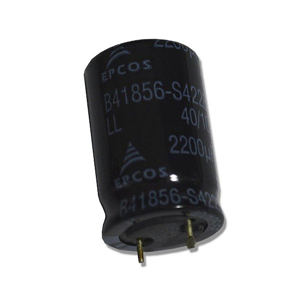 Kit Com 10 Capacitor Eletrolítico 2200uf 16v 16x25mm