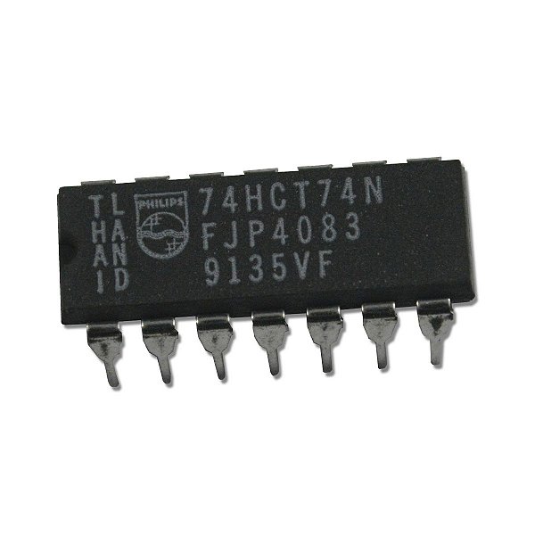Kit Com 5 Circuito Integrado Philips 74HCT74N