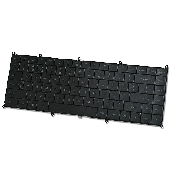 Teclado Para Notebook Dell Adamo 13A101 Retroiluminado Preto
