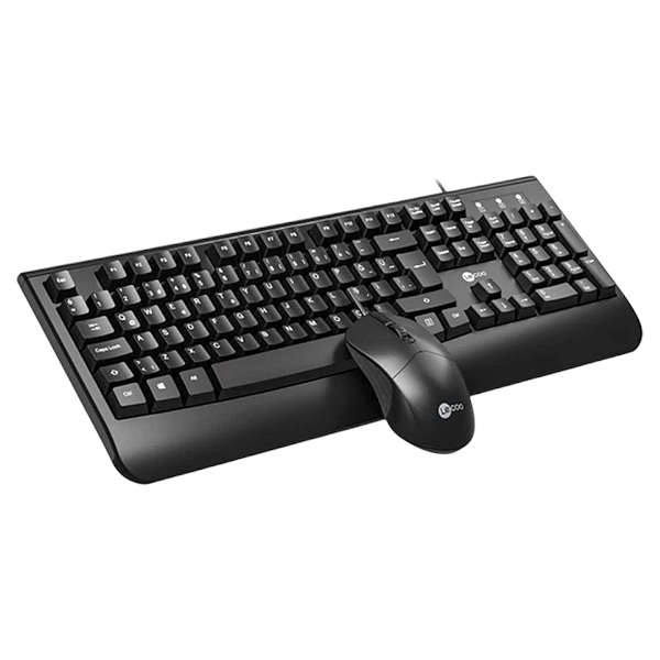Kit Teclado E Mouse USB Preto Lecoo CM105
