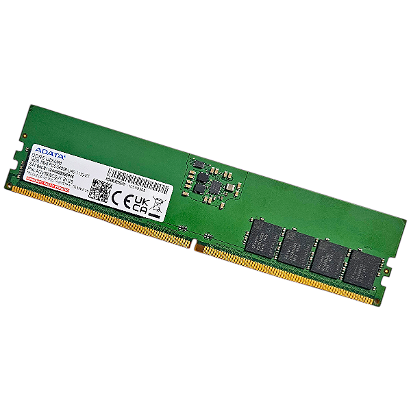 Memória RAM ADATA DDR5 Para Desktop 16GB 5600Mhz