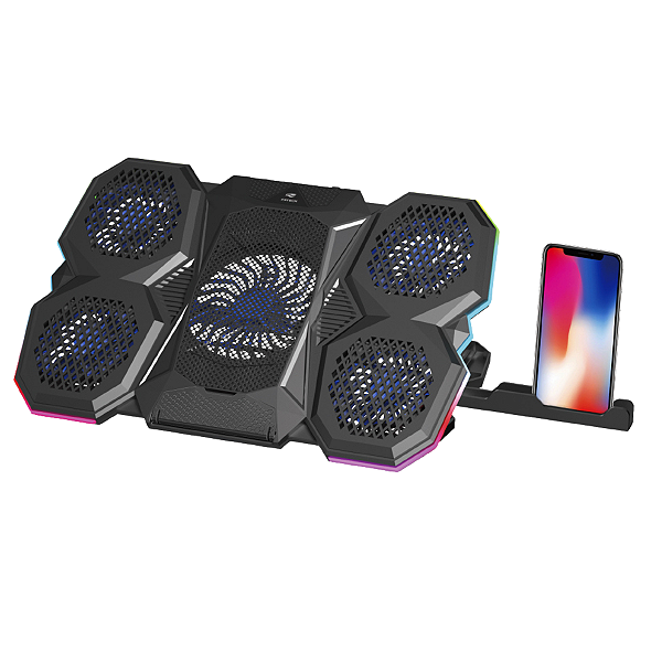 Base Gamer RGB Para Notebook 17,3 NBC-300BK C3Tech