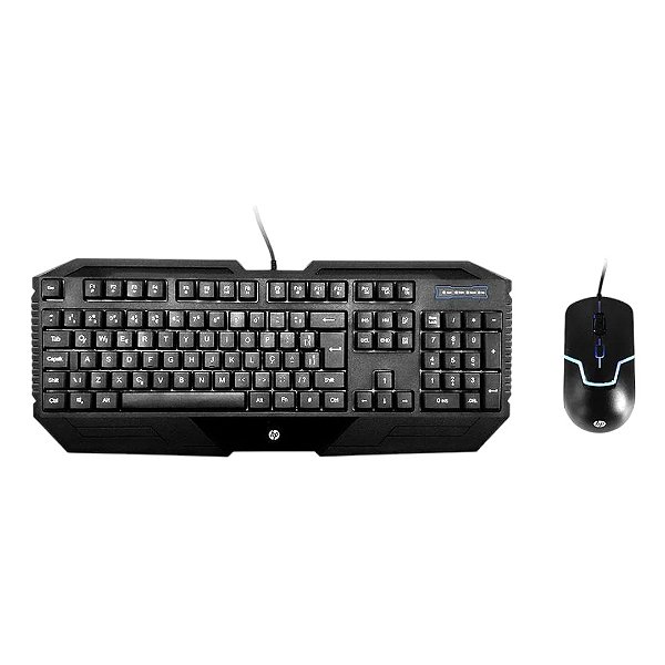 KIT TECL+MOUSE USB GAMING MEMB GK1000 PTO HP