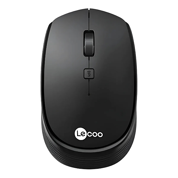 Mouse Wireless Lecoo, 1200dpi, 2.4ghz, Preto - Ws202