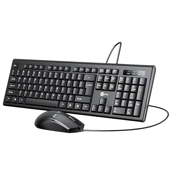 Kit Teclado E Mouse Usb Lecoo Cm102 Preto.