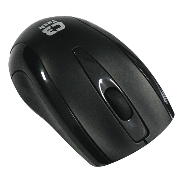 Mouse Sem Fio C3tech M-w21bk 1200dpi Preto (Recondicionado)