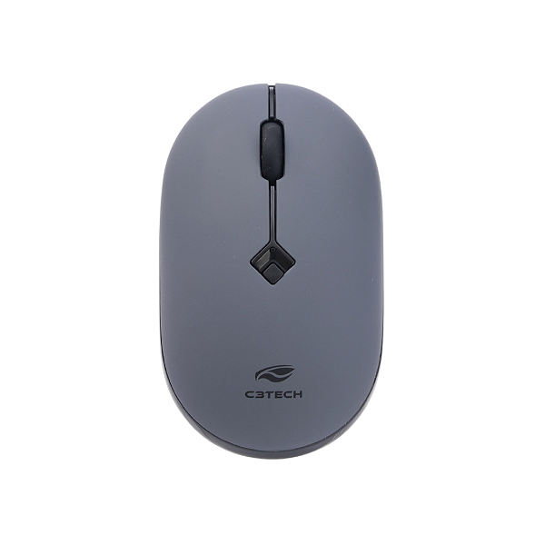 Mouse Sem Fio RC Nano M-W60GY Cinza C3Tech