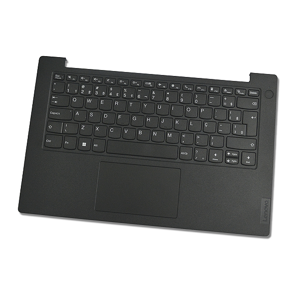 Carcaça Base Com Teclado Lenovo K14 Gen1 14" Preto